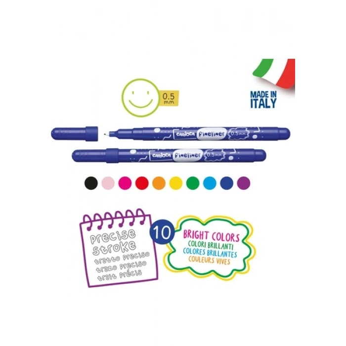 Carioca Fineliner 10lu
