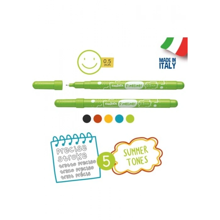 Carioca Fineliner 5li Travel