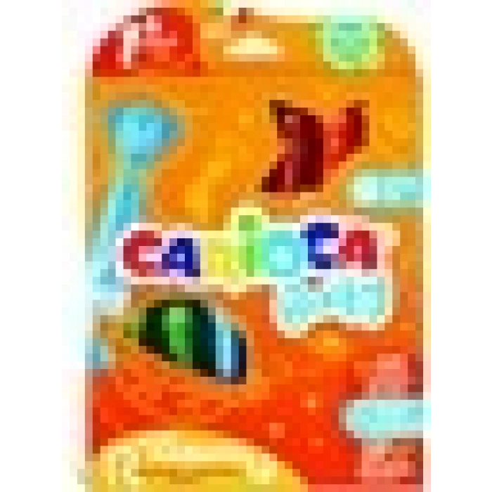 Carioca Keçeli Boya Kalemi Teddy Jumbo Bebek Süper Yıkanabilir 12Renk