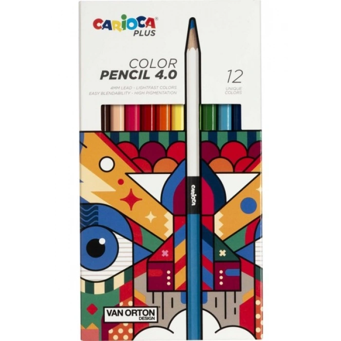 Carioca Plus 4.0 Kuru Boya Kalemi 12li
