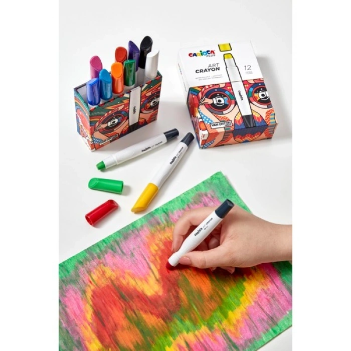 Carioca Plus Art Crayon Boya 6lı