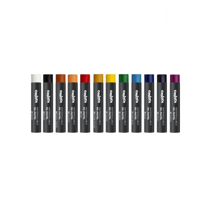 Carioca Plus Watersoluble Yağlı Pastel 12li (Suda Çözünür)