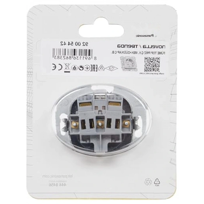 Çarpma Karşıtı Çocuk Korumalı Topraklı Priz