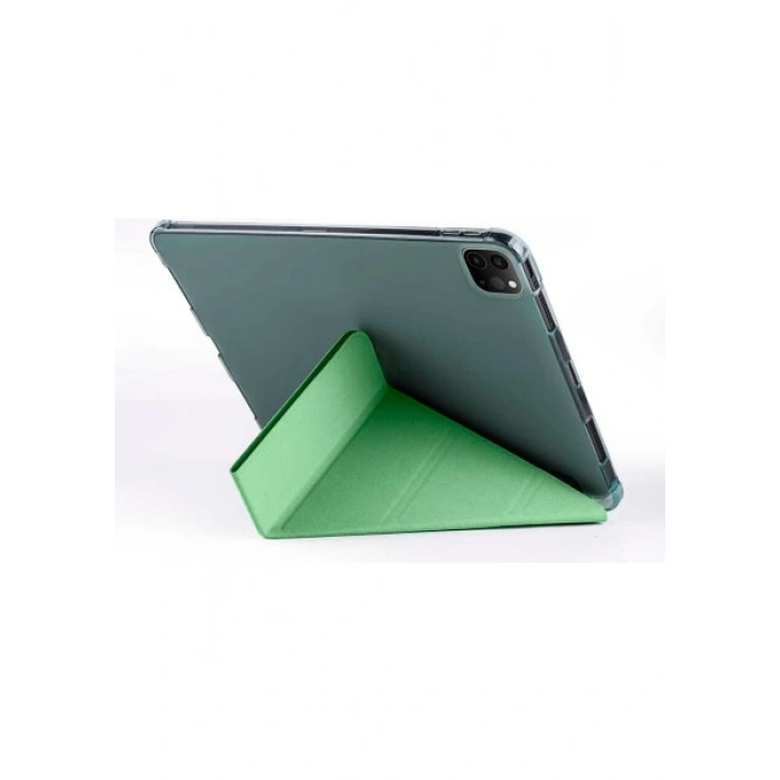 Case 4U Apple iPad Pro 2020 (2.Nesil) Kılıf Tri Folding Smart With Pen Standlı Kapak - 11 inç uyumlu Lacivert