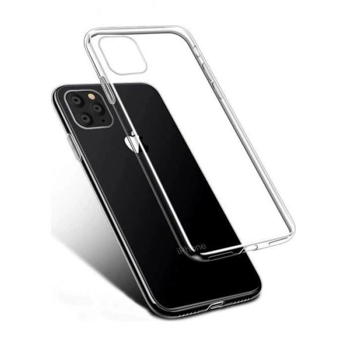 Case 4U Apple iPhone 11 Pro Kılıf A+ Şeffaf Lüx Süper Yumuşak 0.3mm Ince Slim Silikon