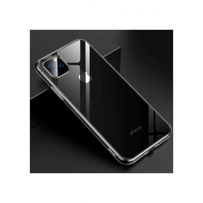 Case 4U Apple iPhone 11 Pro Kılıf A+ Şeffaf Lüx Süper Yumuşak 0.3mm Ince Slim Silikon