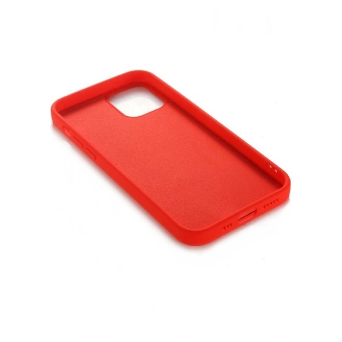 Case 4U Apple iPhone 12 Pro Kılıf Içi Kadife Logosuz LSR Lansman Silinebilir Arka Kapak Mor