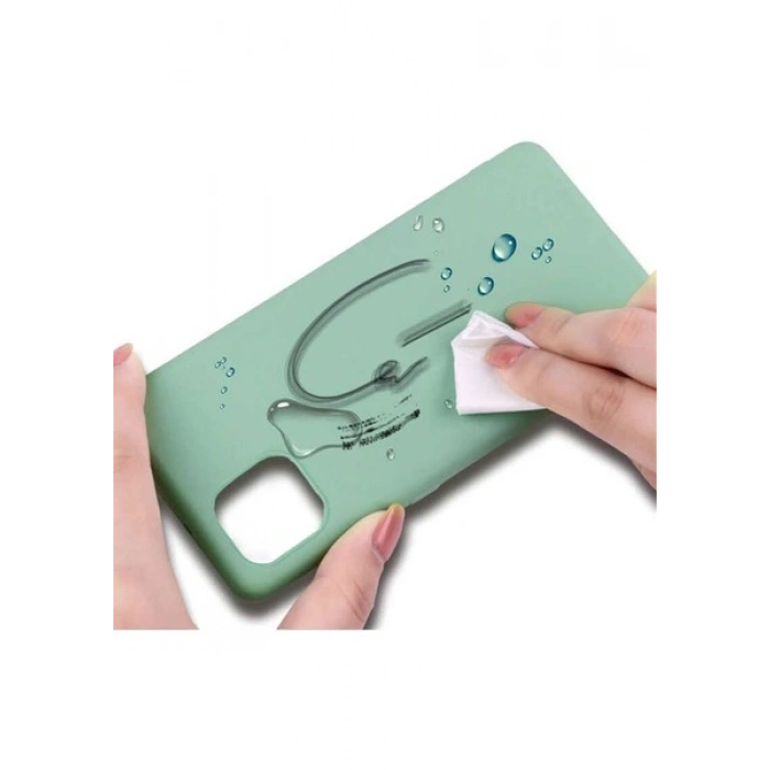 Case 4U Apple iPhone 12 Pro Kılıf Içi Kadife Logosuz LSR Lansman Silinebilir Arka Kapak Mor