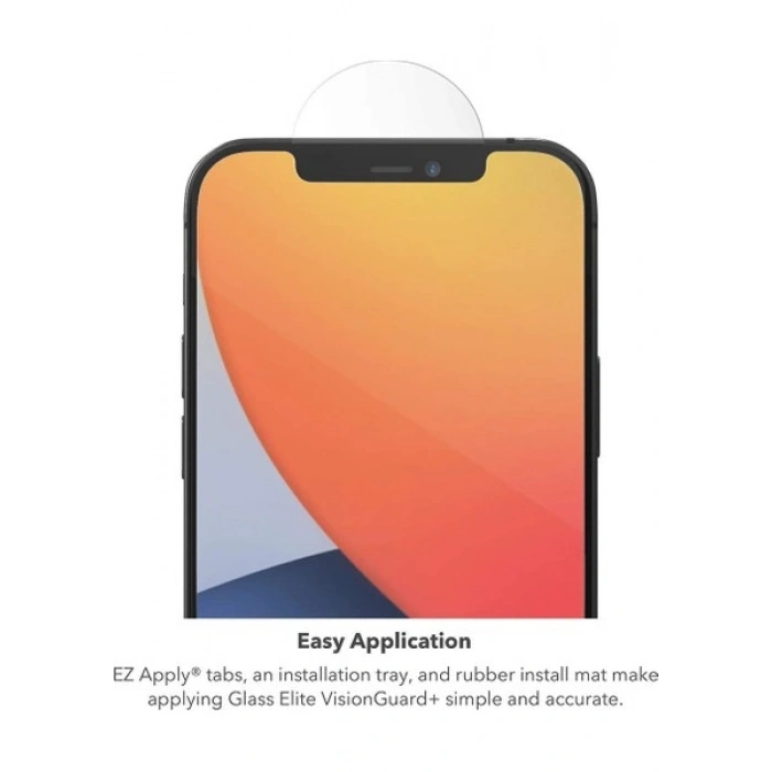 Case 4U Apple iPhone 12 Tamperli Kırılmaz Cam Ekran Koruyucu