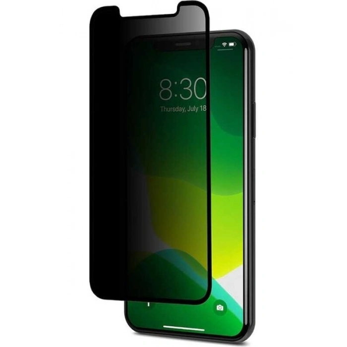 Case 4U Apple iPhone 13 Pro Ekran Koruyucu Temperli Kırılmaz Cam Privacy Davin 5D Hayalet Gizliklik Filtreli