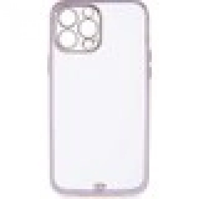 Case 4U Apple iPhone 13 Pro Kılıf Kamera Korumalı Pastel Renk Voit Clear Kapak Beyaz