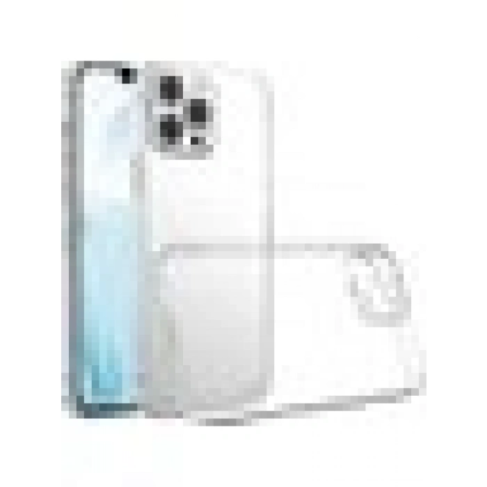 Case 4U Apple iPhone 13 Pro Max Kılıf A+ Şeffaf Lüx Süper Yumuşak 0.3mm Ince Slim Kamera Korumalı Silikon Kılıf
