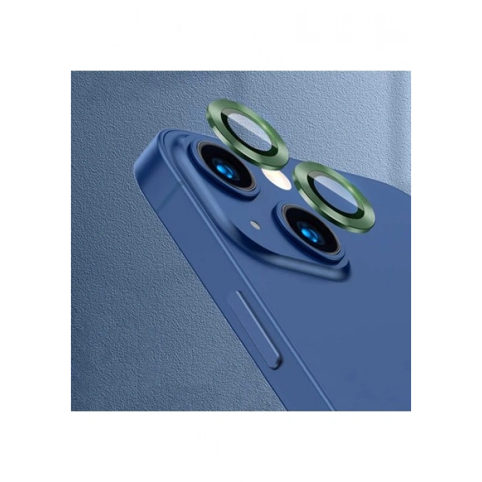 Case 4U Apple iPhone 14 Plus Kamera Lens Koruyucu 2 Parça CL-07 Renkli
