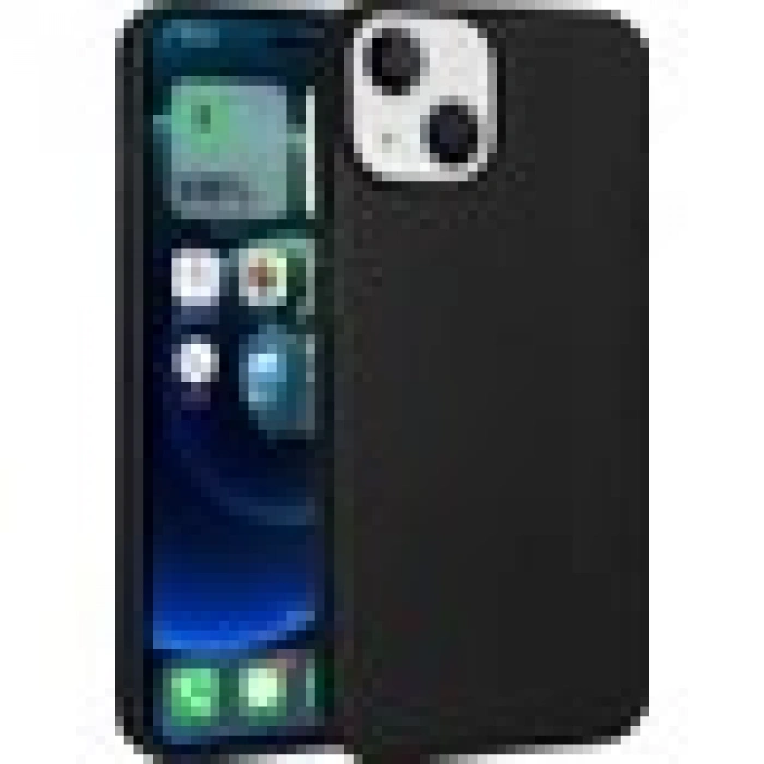 Case 4U Apple iPhone 15 Plus Kılıf Klasik Mat Renkli Yumuşak Premier Silikon Mürdüm