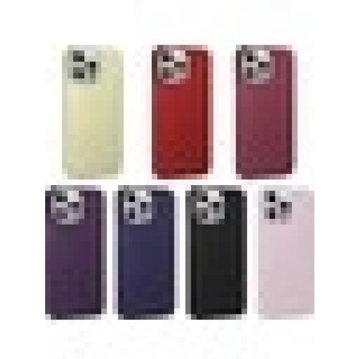 Case 4U Apple iPhone 15 Pro Kılıf Klasik Mat Renkli Yumuşak Premier Silikon Derin Mor