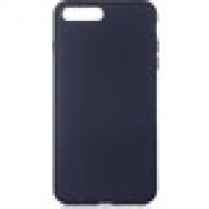 Case 4U Apple iPhone 8 Plus / 7 Plus Kılıf Içi Kadife Logosuz LSR Lansman Silinebilir Arka Kapak Lacivert