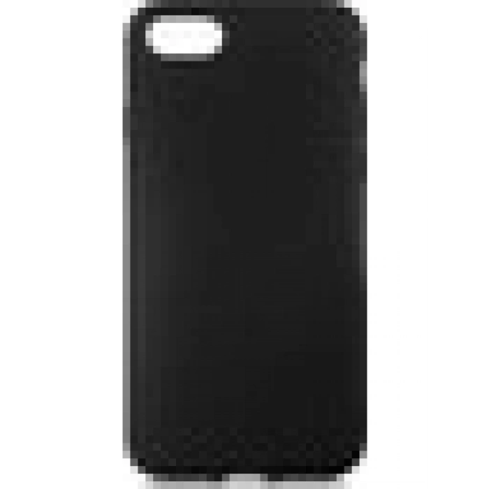 Case 4U Apple iPhone Se 2022 / Se 2020 / iPhone 8 / 7 Kılıf Içi Kadife Logosuz LSR Lansman Silinebilir Arka Kapak Siyah