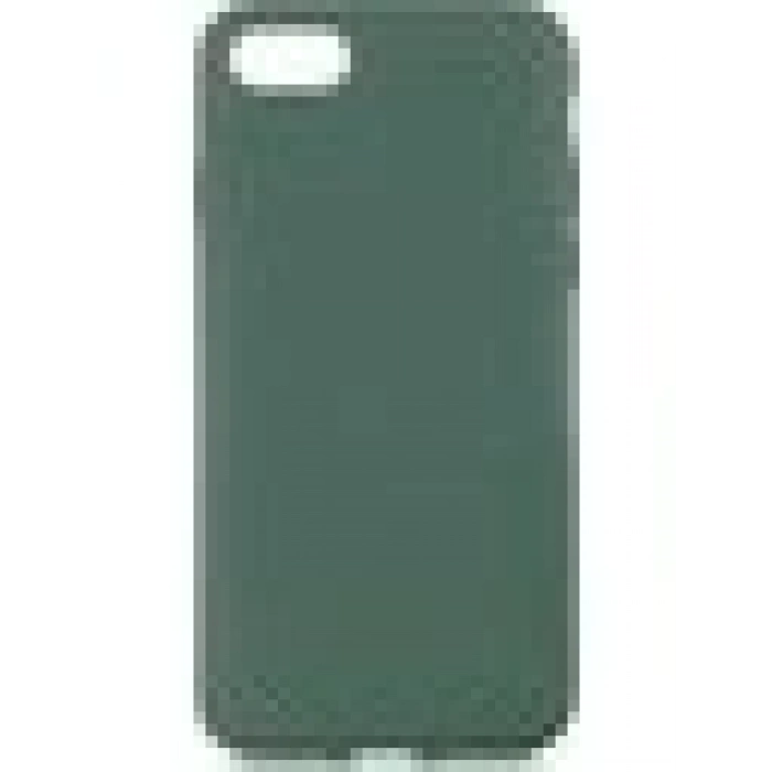 Case 4U Apple iPhone Se 2022 / Se 2020 / iPhone 8 / 7 Kılıf Içi Kadife Logosuz LSR Lansman Silinebilir Arka Kapak Koyu Yeşil