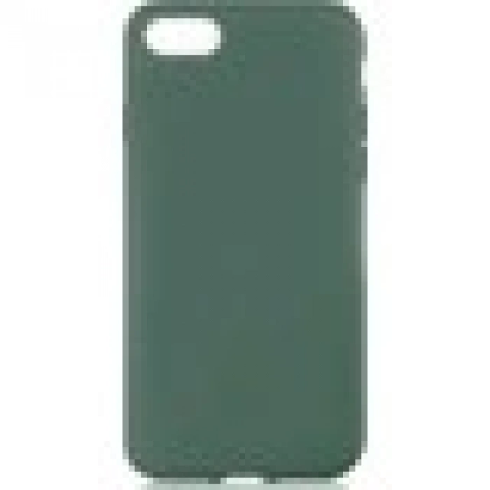 Case 4U Apple iPhone Se 2022 / Se 2020 / iPhone 8 / 7 Kılıf Içi Kadife Logosuz LSR Lansman Silinebilir Arka Kapak Koyu Yeşil