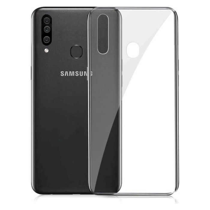 Case 4U Galaxy A20S Kılıf A+ Şeffaf Lüx Süper Yumuşak 0.3mm Ince Slim Silikon