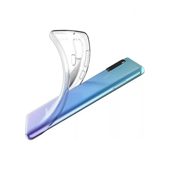 Case 4U Galaxy A21S Kılıf A+ Şeffaf Lüx Süper Yumuşak 0.3mm Ince Slim Silikon