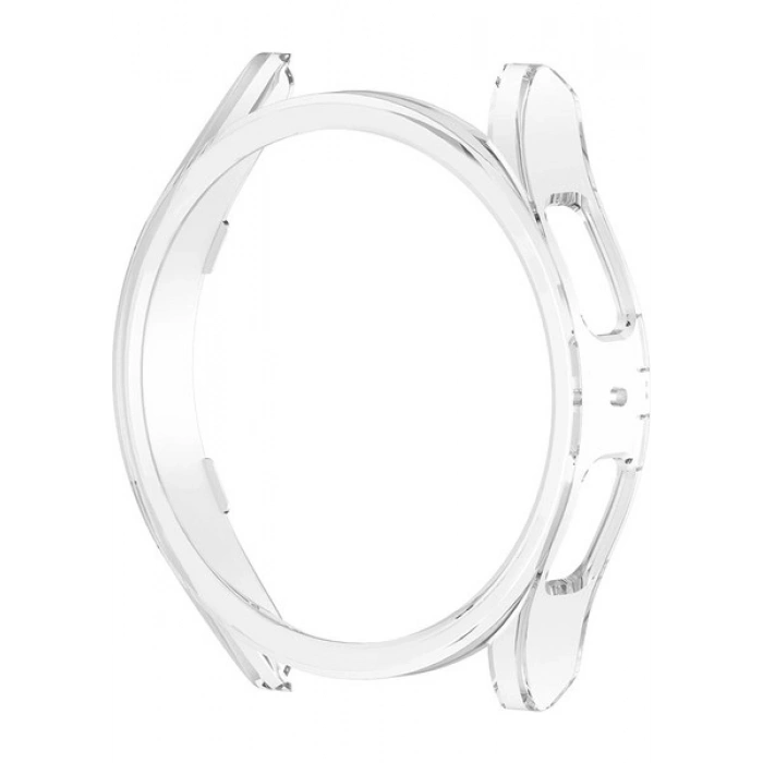 Case 4U Galaxy Watch 6 40MM Sert Pc Kasa Koruyucu Watch Gard 16 Şeffaf