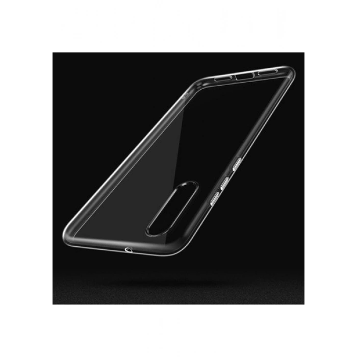Case 4U Huawei P20 Kılıf A+ Şeffaf Lüx Süper Yumuşak 0.3mm Ince Slim Silikon Şeffaf