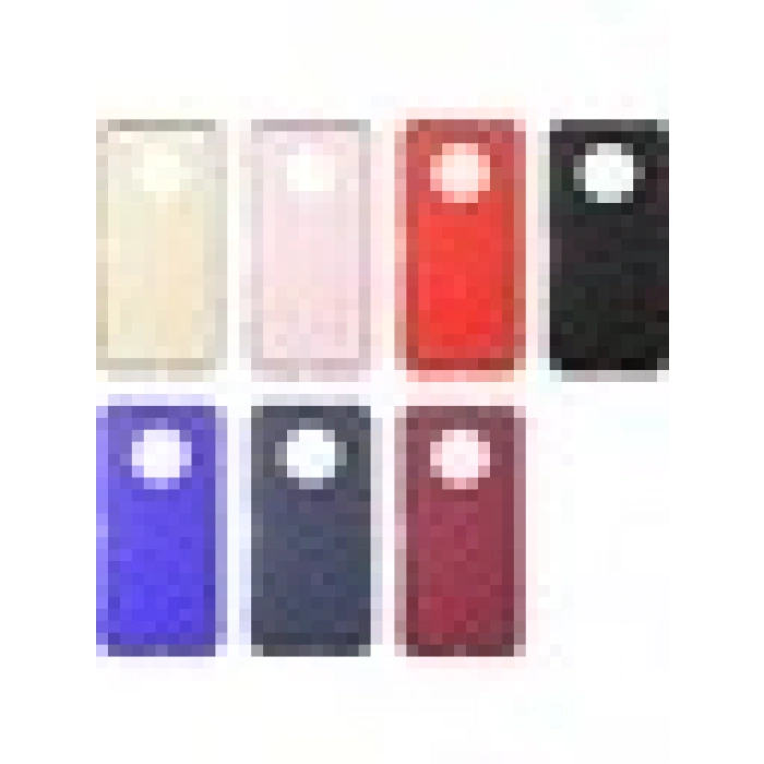 Case 4U Infinix Note 7 Kılıf Klasik Mat Silikon Lüks Arka Kapak Premier Siyah