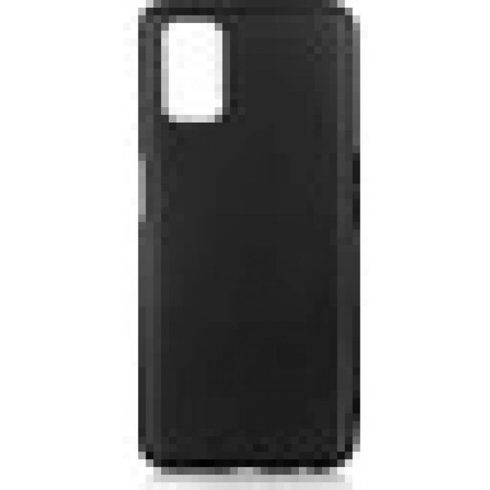 Case 4U Oppo A72 Kılıf Klasik Mat Renkli Yumuşak Premier Silikon Siyah