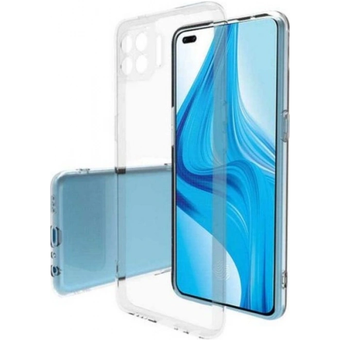 Case 4U Oppo A73 Kılıf A+ Şeffaf Lüx Süper Yumuşak 0.3mm Ince Slim Silikon