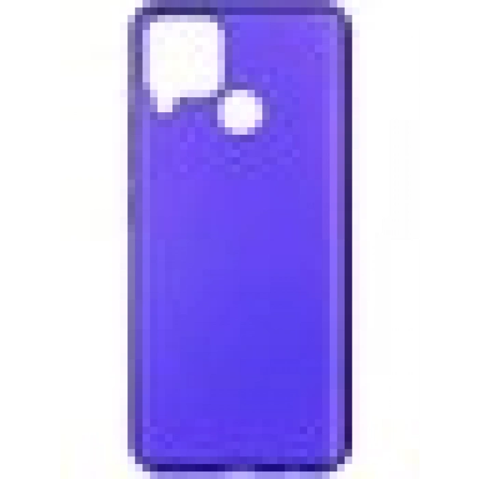 Case 4U Realme C25 Kılıf Klasik Mat Renkli Yumuşak Premier Silikon Saks Mavi