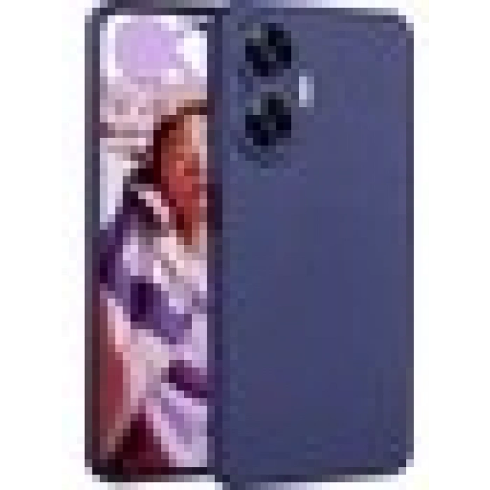 Case 4U Realme C55 Kılıf Kamera Korumalı Klasik Mat Renkli Yumuşak Premier Silikon Lacivert