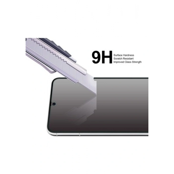 Case 4U S23 Uyumlu Cam Ekran Koruyucu 9H Esnek Nano Şeffaf