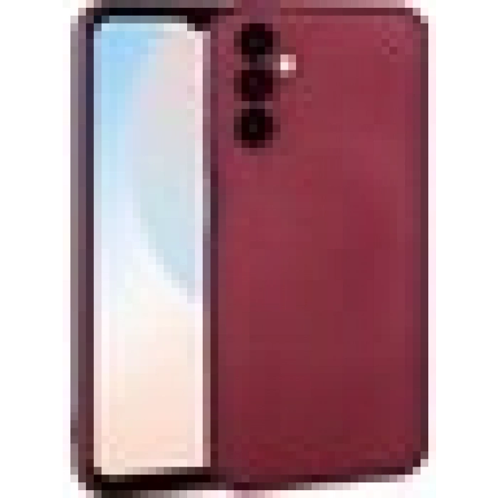 Case 4U Samsung Galaxy A24 Kılıf Kamera Korumalı Klasik Mat Renkli Yumuşak Premier Silikon Mürdüm