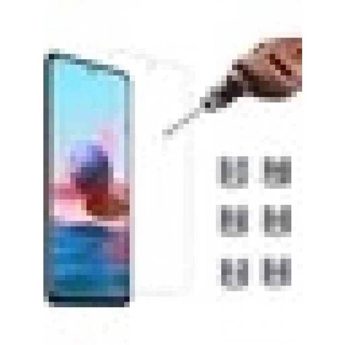 Case 4U Samsung Galaxy A73 Uyumlu Esnek Kırılmaz Nano Cam Ekran Koruyucu