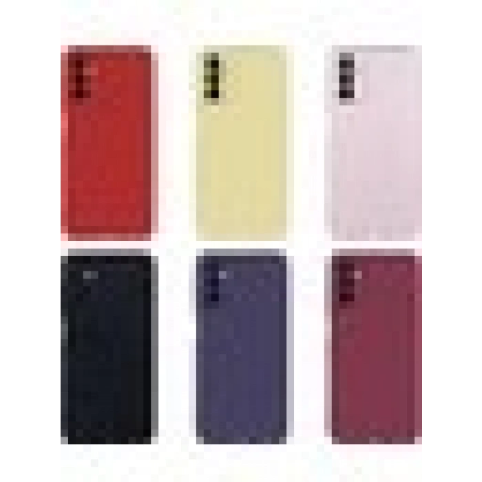 Case 4U Samsung Galaxy M23 Uyumlu Kılıf Klasik Mat Renkli Yumuşak Premier Silikon Siyah