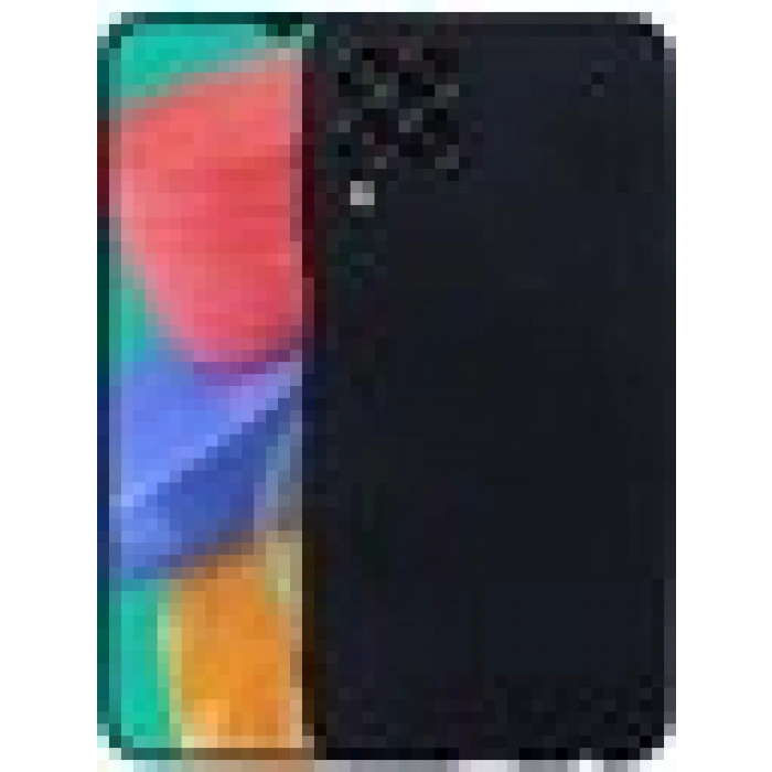 Case 4U Samsung Galaxy M33 Uyumlu Kılıf Klasik Mat Renkli Yumuşak Premier Silikon Siyah