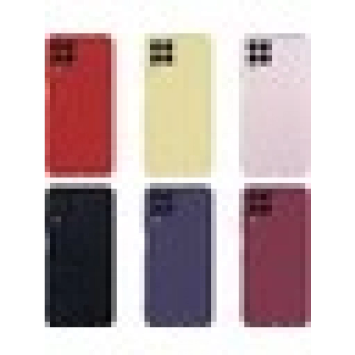 Case 4U Samsung Galaxy M33 Uyumlu Kılıf Klasik Mat Renkli Yumuşak Premier Silikon Siyah