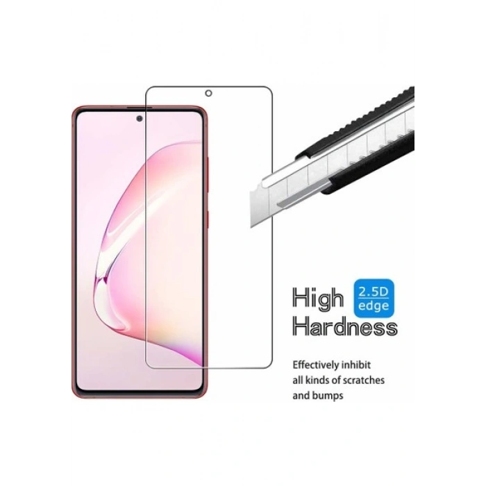 Case 4U Samsung Galaxy Note 10 Lite Esnek Kırılmaz Nano Cam Ekran Koruyucu