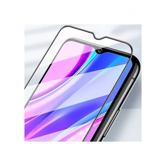 Case 4U Samsung Galaxy S20 FE Uyumlu Ekran Koruyucu Kırılmaz Tam Ekran Sert Temperli Davin 5D Cam Siyah