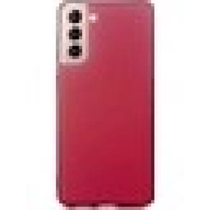 Case 4U Samsung Galaxy S21 Plus Uyumlu Kılıf Klasik Mat Renkli Yumuşak Premier Silikon Koyu Mor