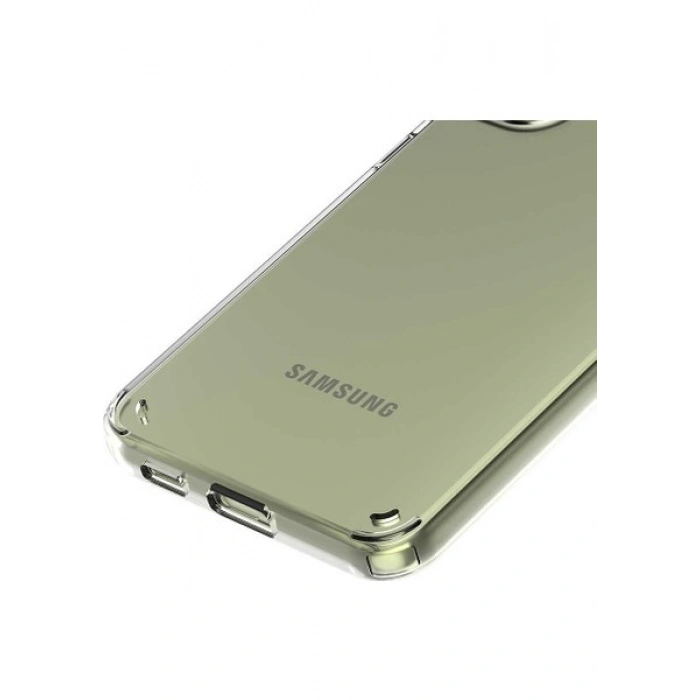 Case 4U Samsung Galaxy S22 Uyumlu Kılıf Şeffaf Sert Sararmaz Coss Kapak