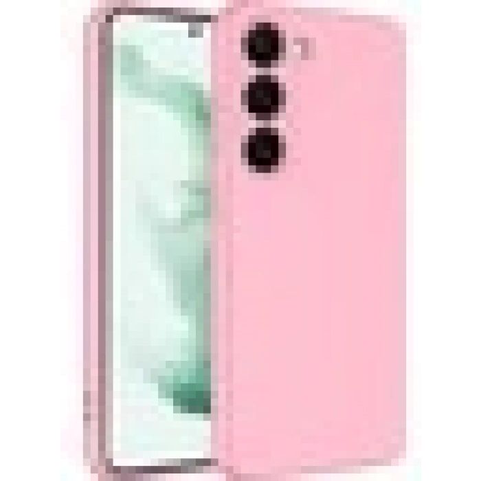 Case 4U Samsung Galaxy S23 Plus Kılıf Kamera Korumalı Içi Kadife Logosuz Mara Lansman Silinebilir Kılıf Pembe