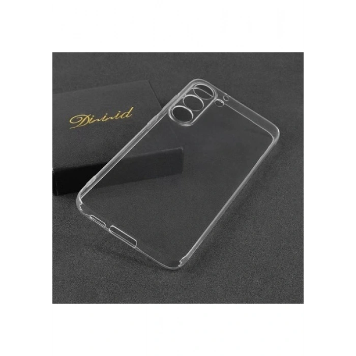 Case 4U Samsung Galaxy S23 Plus Uyumlu Kılıf Kamera Korumalı Yumuşak Şeffaf Ince Süper Silikon