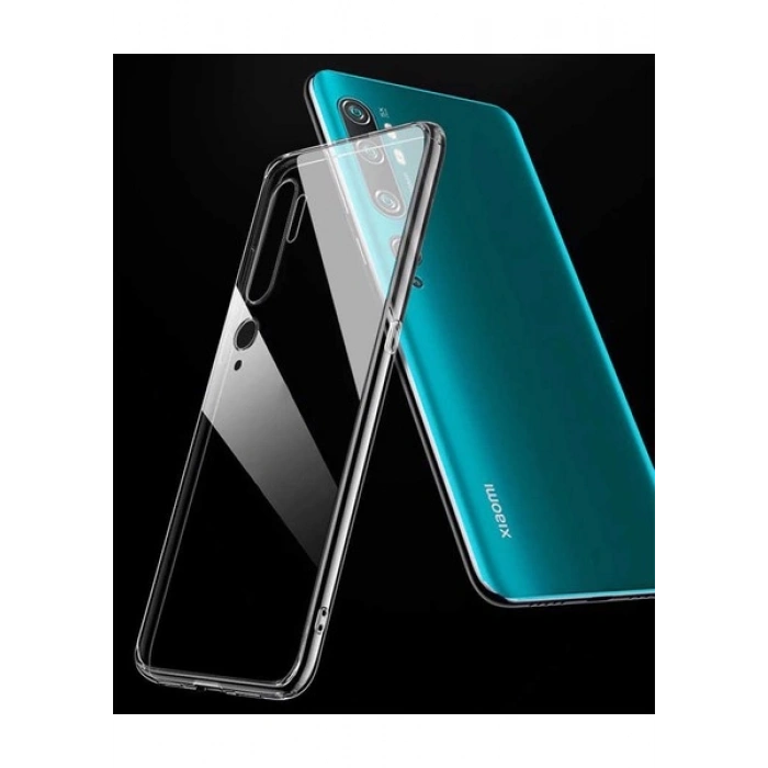 Case 4U Xiaomi Mi Note 10 Kılıf A+ Şeffaf Lüx Süper Yumuşak 0.3mm Ince Slim Silikon