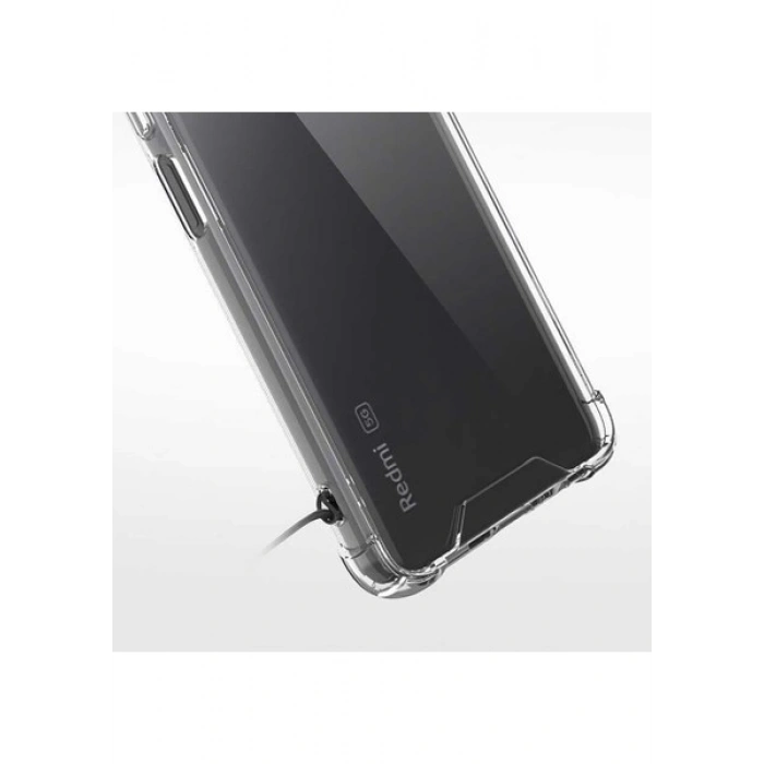 Case 4U Xiaomi Poco M4 Pro 5G Kılıf Darbe Emici Anti Shock Kapak Şeffaf