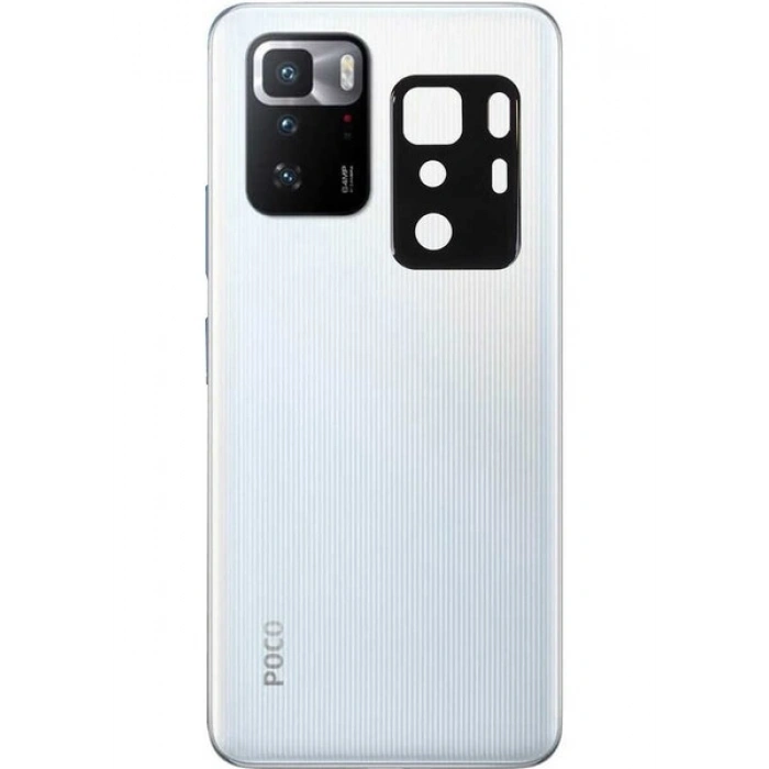 Case 4U Xiaomi Poco X3 GT Kamera Lens Koruyucu Siyah