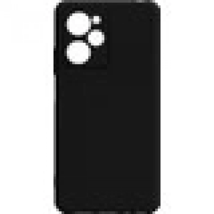 Case 4U Xiaomi Poco X5 Pro Kılıf Kamera Korumalı Mat Renkli Yumuşak Kalın Sağlam Silikon Kılıf Biye Siyah