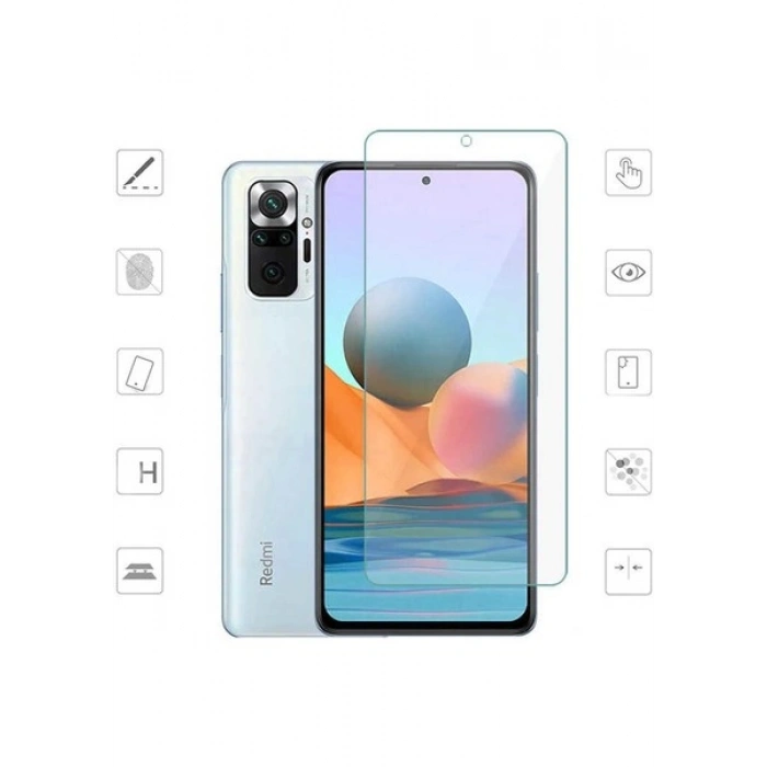 Case 4U Xiaomi Redmi Note 10 Pro Esnek Kırılmaz Nano Cam Ekran Koruyucu