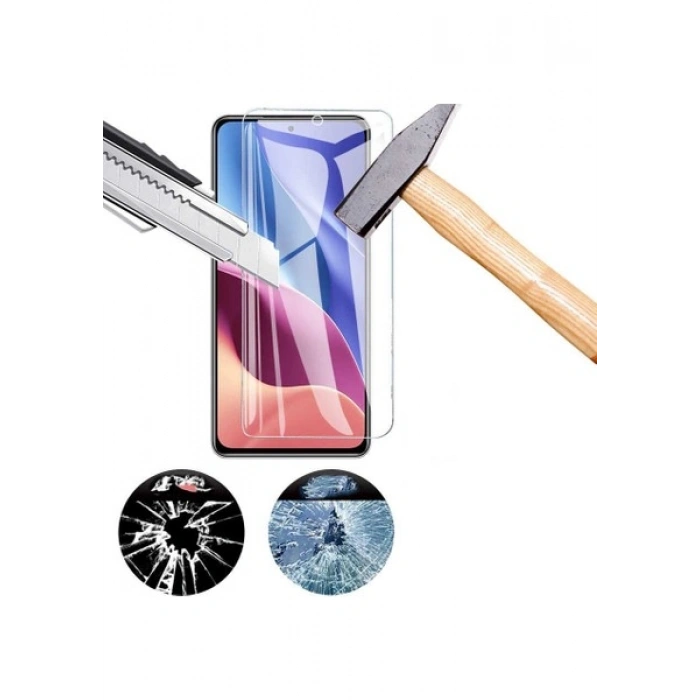 Case 4u Xiaomi Redmi Note 10S Esnek Kırılmaz Nano Cam Ekran Koruyucu